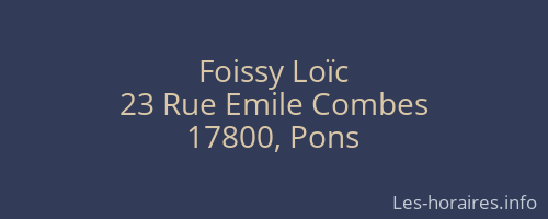 Foissy Loïc