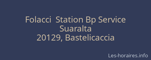 Folacci  Station Bp Service