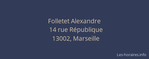 Folletet Alexandre