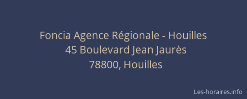 Foncia Agence Régionale - Houilles