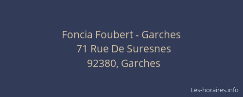 Foncia Foubert - Garches
