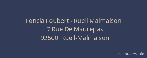 Foncia Foubert - Rueil Malmaison