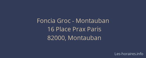 Foncia Groc - Montauban
