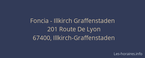 Foncia - Illkirch Graffenstaden