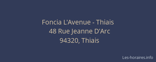 Foncia L'Avenue - Thiais