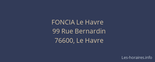 FONCIA Le Havre