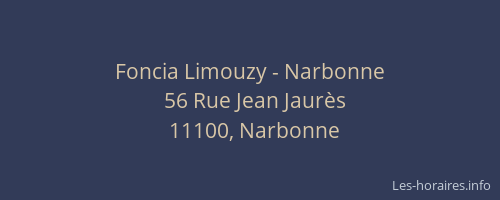 Foncia Limouzy - Narbonne