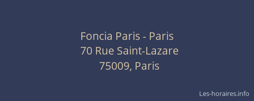 Foncia Paris - Paris