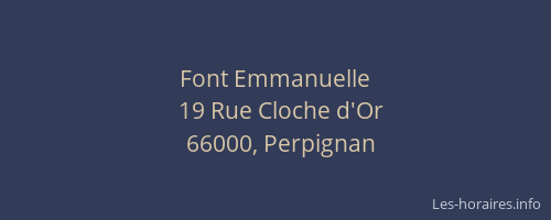 Font Emmanuelle