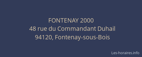 FONTENAY 2000