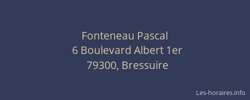 Fonteneau Pascal