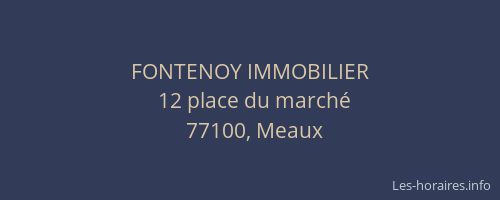 FONTENOY IMMOBILIER