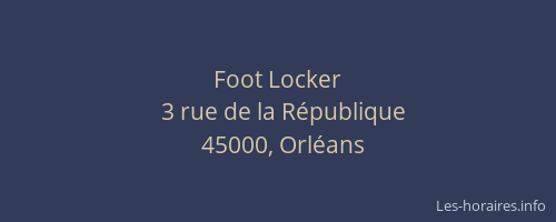 Foot Locker
