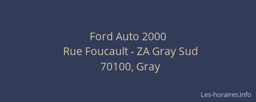 Ford Auto 2000