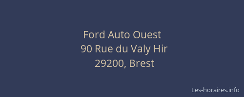 Ford Auto Ouest