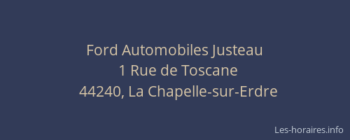 Ford Automobiles Justeau