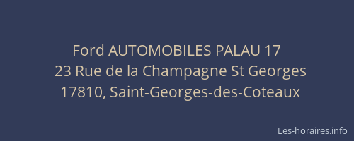 Ford AUTOMOBILES PALAU 17