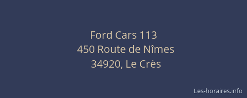 Ford Cars 113