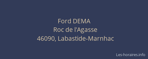 Ford DEMA