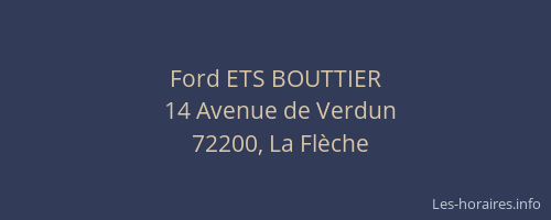 Ford ETS BOUTTIER