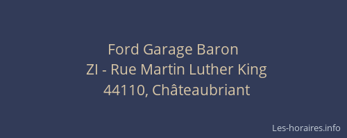 Ford Garage Baron