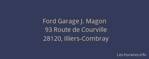 Ford Garage J. Magon