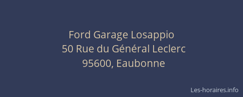 Ford Garage Losappio