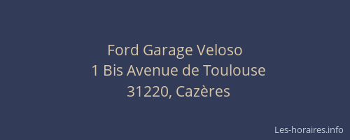 Ford Garage Veloso