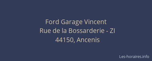Ford Garage Vincent