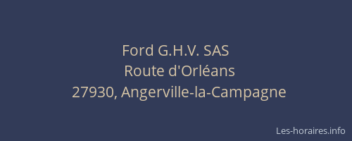 Ford G.H.V. SAS
