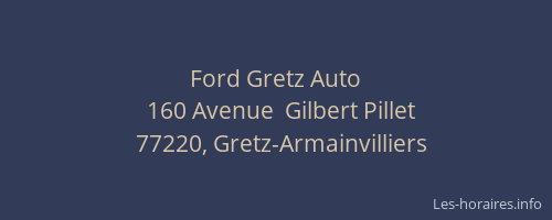Ford Gretz Auto