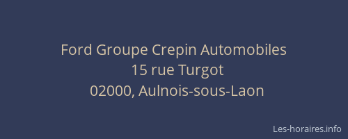 Ford Groupe Crepin Automobiles