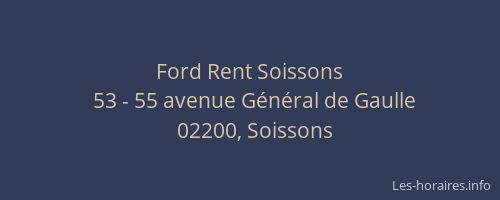 Ford Rent Soissons