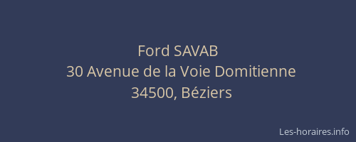 Ford SAVAB