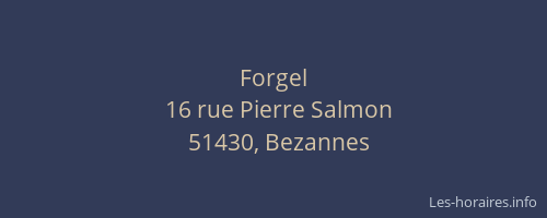 Forgel