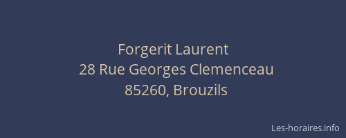 Forgerit Laurent