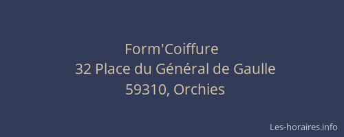 Form'Coiffure