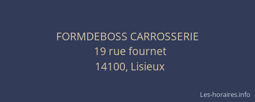 FORMDEBOSS CARROSSERIE