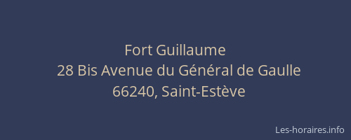 Fort Guillaume