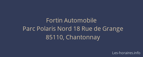Fortin Automobile