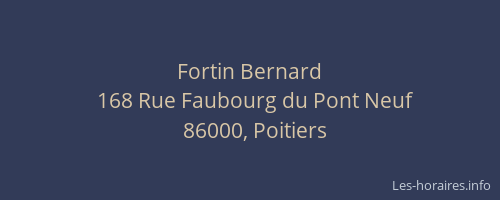Fortin Bernard