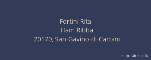 Fortini Rita
