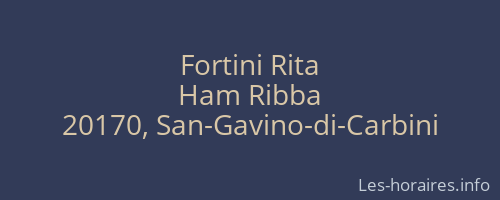 Fortini Rita