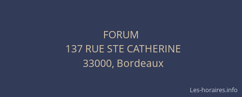FORUM