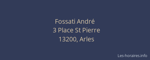 Fossati André