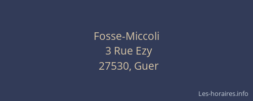 Fosse-Miccoli