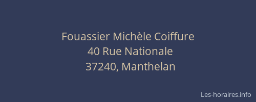 Fouassier Michèle Coiffure