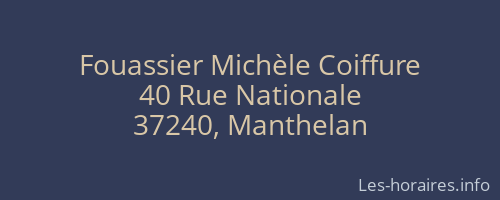 Fouassier Michèle Coiffure