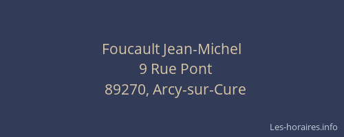 Foucault Jean-Michel