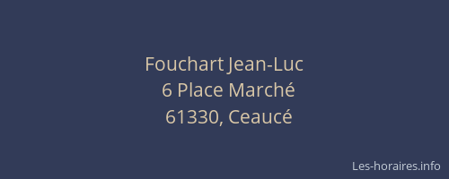 Fouchart Jean-Luc